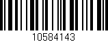 Código de barras (EAN, GTIN, SKU, ISBN): '10584143'