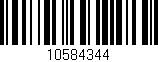 Código de barras (EAN, GTIN, SKU, ISBN): '10584344'