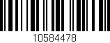 Código de barras (EAN, GTIN, SKU, ISBN): '10584478'