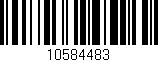 Código de barras (EAN, GTIN, SKU, ISBN): '10584483'