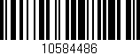 Código de barras (EAN, GTIN, SKU, ISBN): '10584486'