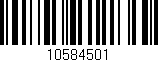 Código de barras (EAN, GTIN, SKU, ISBN): '10584501'