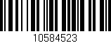 Código de barras (EAN, GTIN, SKU, ISBN): '10584523'