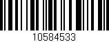 Código de barras (EAN, GTIN, SKU, ISBN): '10584533'