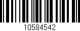 Código de barras (EAN, GTIN, SKU, ISBN): '10584542'