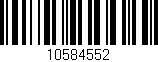 Código de barras (EAN, GTIN, SKU, ISBN): '10584552'