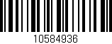 Código de barras (EAN, GTIN, SKU, ISBN): '10584936'