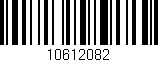 Código de barras (EAN, GTIN, SKU, ISBN): '10612082'