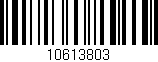 Código de barras (EAN, GTIN, SKU, ISBN): '10613803'