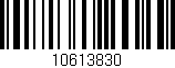 Código de barras (EAN, GTIN, SKU, ISBN): '10613830'