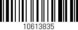Código de barras (EAN, GTIN, SKU, ISBN): '10613835'