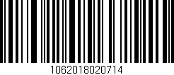 Código de barras (EAN, GTIN, SKU, ISBN): '1062018020714'