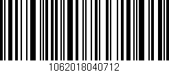 Código de barras (EAN, GTIN, SKU, ISBN): '1062018040712'