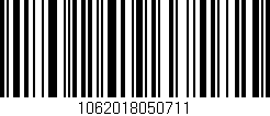 Código de barras (EAN, GTIN, SKU, ISBN): '1062018050711'