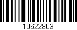 Código de barras (EAN, GTIN, SKU, ISBN): '10622803'