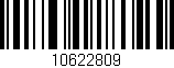 Código de barras (EAN, GTIN, SKU, ISBN): '10622809'