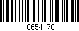 Código de barras (EAN, GTIN, SKU, ISBN): '10654178'