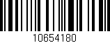 Código de barras (EAN, GTIN, SKU, ISBN): '10654180'
