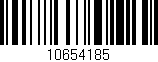 Código de barras (EAN, GTIN, SKU, ISBN): '10654185'