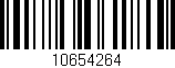 Código de barras (EAN, GTIN, SKU, ISBN): '10654264'