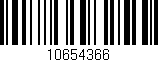 Código de barras (EAN, GTIN, SKU, ISBN): '10654366'