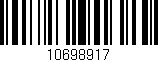 Código de barras (EAN, GTIN, SKU, ISBN): '10698917'