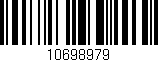Código de barras (EAN, GTIN, SKU, ISBN): '10698979'