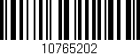 Código de barras (EAN, GTIN, SKU, ISBN): '10765202'