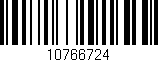 Código de barras (EAN, GTIN, SKU, ISBN): '10766724'