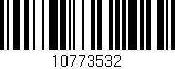 Código de barras (EAN, GTIN, SKU, ISBN): '10773532'