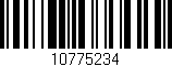 Código de barras (EAN, GTIN, SKU, ISBN): '10775234'