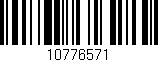Código de barras (EAN, GTIN, SKU, ISBN): '10776571'