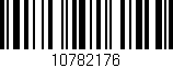 Código de barras (EAN, GTIN, SKU, ISBN): '10782176'