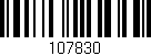 Código de barras (EAN, GTIN, SKU, ISBN): '107830'