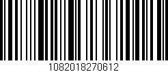 Código de barras (EAN, GTIN, SKU, ISBN): '1082018270612'