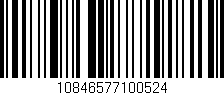 Código de barras (EAN, GTIN, SKU, ISBN): '10846577100524'