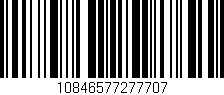 Código de barras (EAN, GTIN, SKU, ISBN): '10846577277707'