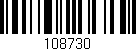 Código de barras (EAN, GTIN, SKU, ISBN): '108730'