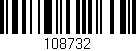 Código de barras (EAN, GTIN, SKU, ISBN): '108732'