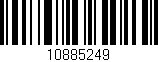 Código de barras (EAN, GTIN, SKU, ISBN): '10885249'
