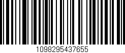 Código de barras (EAN, GTIN, SKU, ISBN): '1098295437655'
