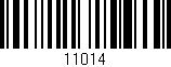 Código de barras (EAN, GTIN, SKU, ISBN): '11014'