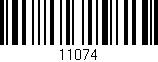 Código de barras (EAN, GTIN, SKU, ISBN): '11074'