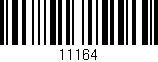 Código de barras (EAN, GTIN, SKU, ISBN): '11164'