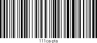 Código de barras (EAN, GTIN, SKU, ISBN): '111ca-pta'