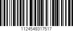 Código de barras (EAN, GTIN, SKU, ISBN): '1124549317517'