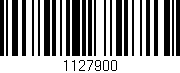 Código de barras (EAN, GTIN, SKU, ISBN): '1127900'
