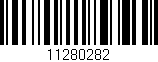 Código de barras (EAN, GTIN, SKU, ISBN): '11280282'
