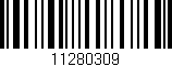 Código de barras (EAN, GTIN, SKU, ISBN): '11280309'