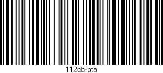 Código de barras (EAN, GTIN, SKU, ISBN): '112cb-pta'
